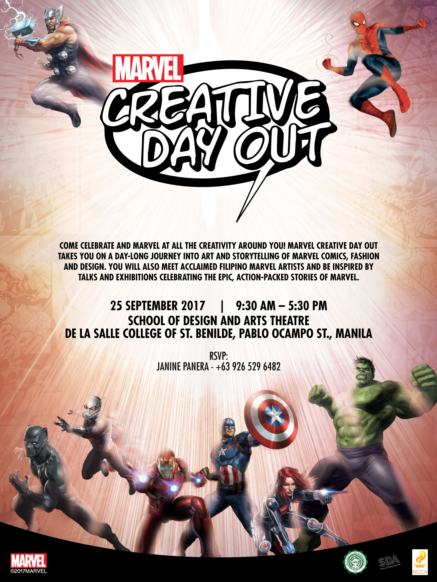 Marvel Creative Award-winning Marvel Creative Day Out 2017 - Athena Tria